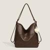 Commuter Backpack Women's 2025 Autumn New High-end Large-capacity Shoulder Bag Popular Retro Versatile Tote Bag