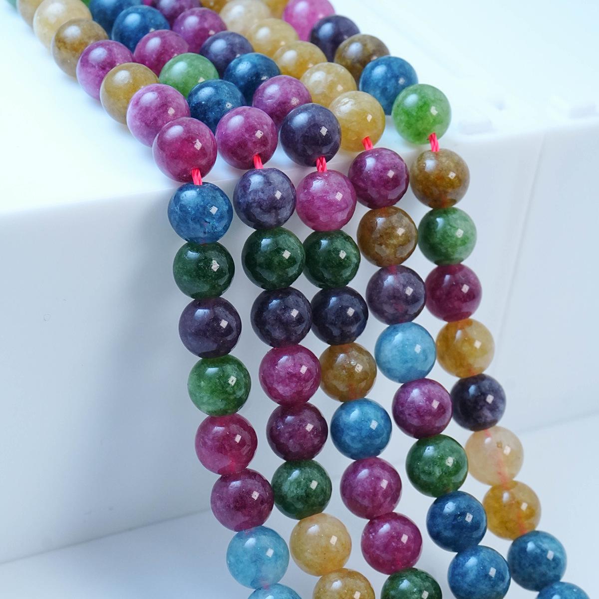 

Оптимизированные белые бусины из натурального камня для самодельных браслетов из бисера 6mm round beads (62 pieces)