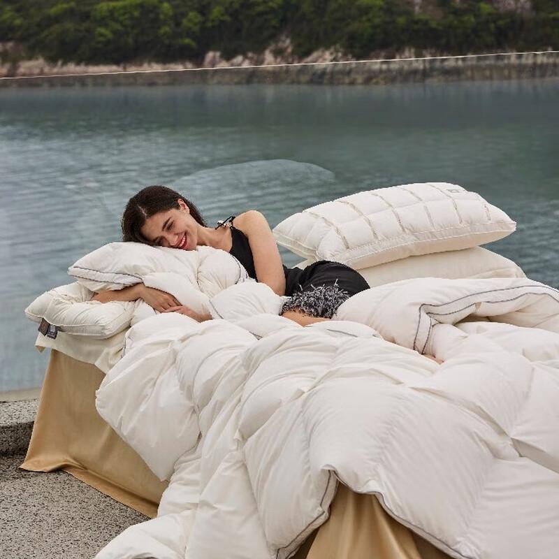 AB Catherine 95% White Goose Down Comforter