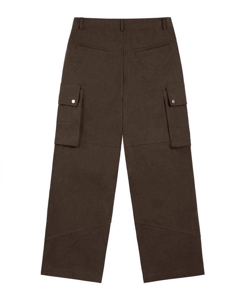 ROCKCAKE Open Pocket Cargo Pants - Brown