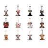 Animal Themed Kitchen Towel Rack Wooden Roll Paper Standing Rack  For Kitchen