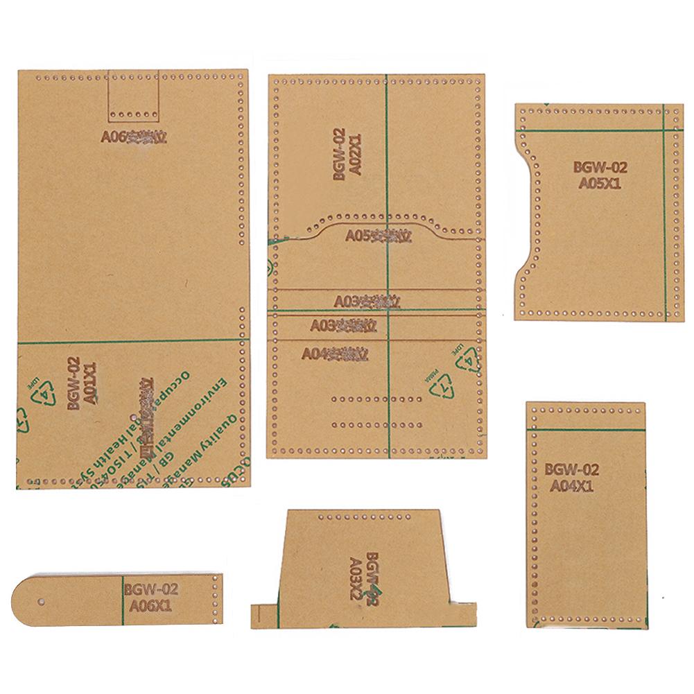 

Шаблон кошелька Прозрачный акриловый ручной шаблон кошелька для мобильного телефона