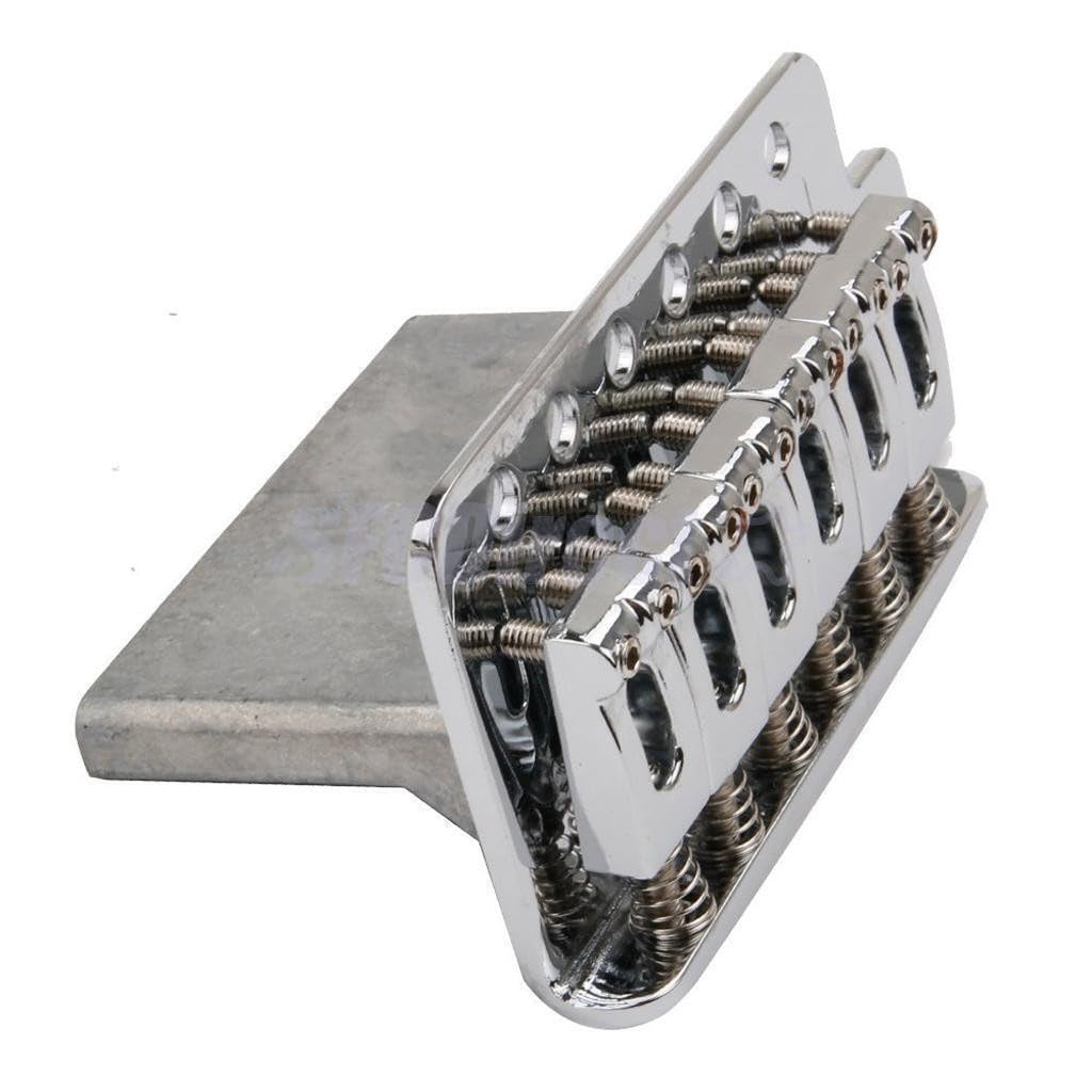 Legierung Chrom Tremolo System Brücke Ersatz für Fender Stratocaster E-Gitarren