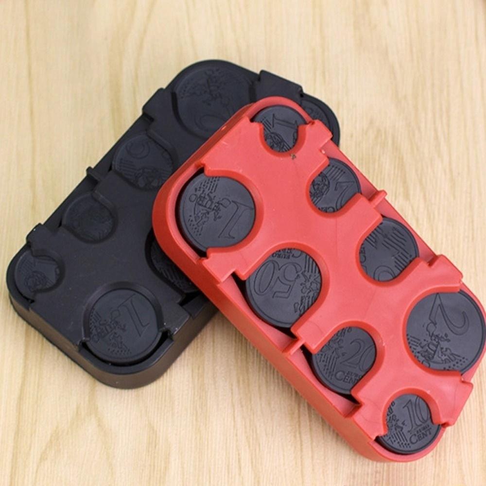 Purse Coin Organizer Kids Gift Coin Pocket Cases Euro Coin Box Coin Dispenser Car Coin Changer