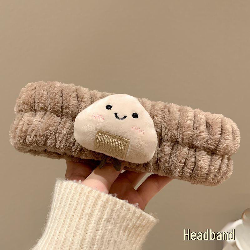 Cute Cartoon Face Washing & Makeup Headband for Women