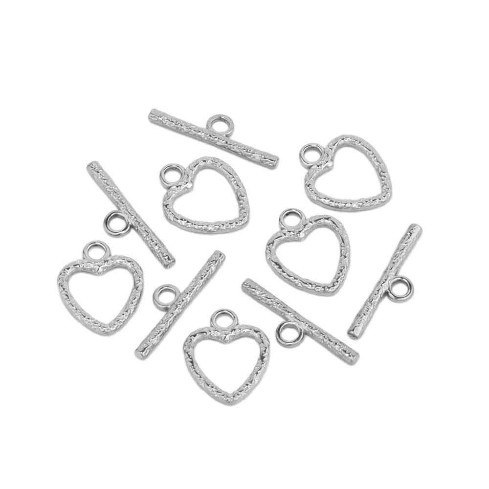 4 Sets Stainless Steel Gold Toggle OT Clasps for DIY Jewelry Making Necklaces Connectors Fasteners Bracelets Hooks Supplies