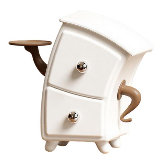 Dual Drawer Storage Box Cartoon Design Decorative Organizer Keys Jewelry Cosmetics Stationery Entryway Desktop Organizer A 1190₽