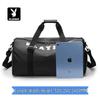 Playboy Men's Large Capacity Sports Gym & Travel Bag with Dry Wet Separation