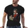 Ludwig van Beethoven Grunge T-shirt Vakantie T-shirt