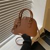 Vintage PU-Leder Handtasche Damen Muschel Tote Bag Krokodilmuster Handtaschen Umhängetasche Stilvolle Crossbody-Taschen für Damen Handtasche