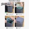 Automatic Lid Kitchen Bin Trash Can Touchless Waste 12L 14L 16L Capacity Waterproof Motion Slim Square for Bedroom Sensor Garbage Can with Bathroom,