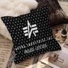 A-Alpha La I-Industries Logo Cushion Cover Car Throw Pillow Case For Sofa Car Christmas Gift 40X40Cm 45X45Cm