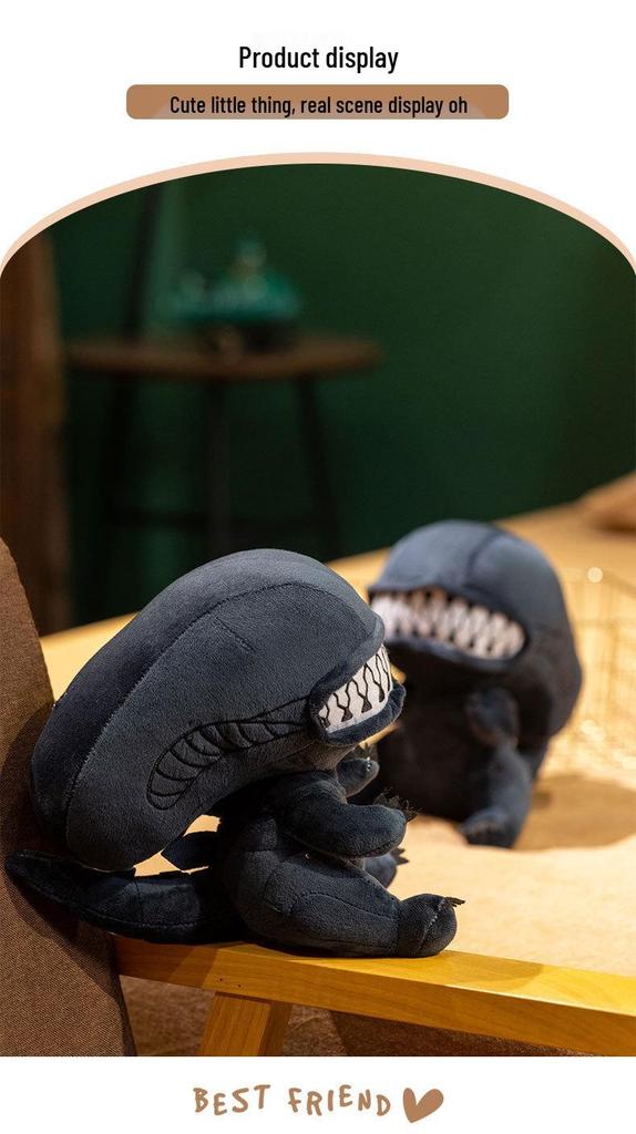 Cross-Border Plush Toy: Tooth Doll Anime Monster