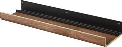 Yamazaki RIN Shinto Compatible with Plasterboard 45cm W X 12cm D X 5cm Includes Plasterboard Tweezers and Wood 3656 Shrine, Brown, Walls, Approx. H,