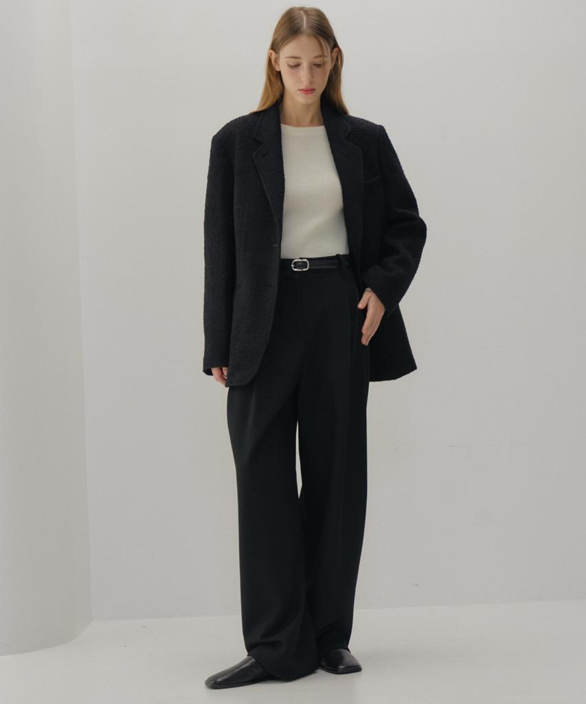 Okuka Signature Wool Trousers_Black