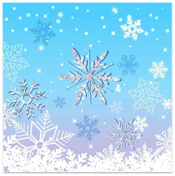 Blue Snowflake Disposable Tableware Blue Snow Plates Cups Napkins Merry Christmas Girls Happy Snow Theme Birthday Party Supplies