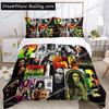 Bob Marley Musik Bettwäsche Set Bettbezug 3D Bettwäsche Mode Design Dekoration King Bettbezug Set Doppelbett Set Bettwäsche Sets