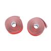 1 Pair Waterproof Bicycle Handlebar Tape Skid Resistance PU Leather Road Vehicle Handlebar TapeRed