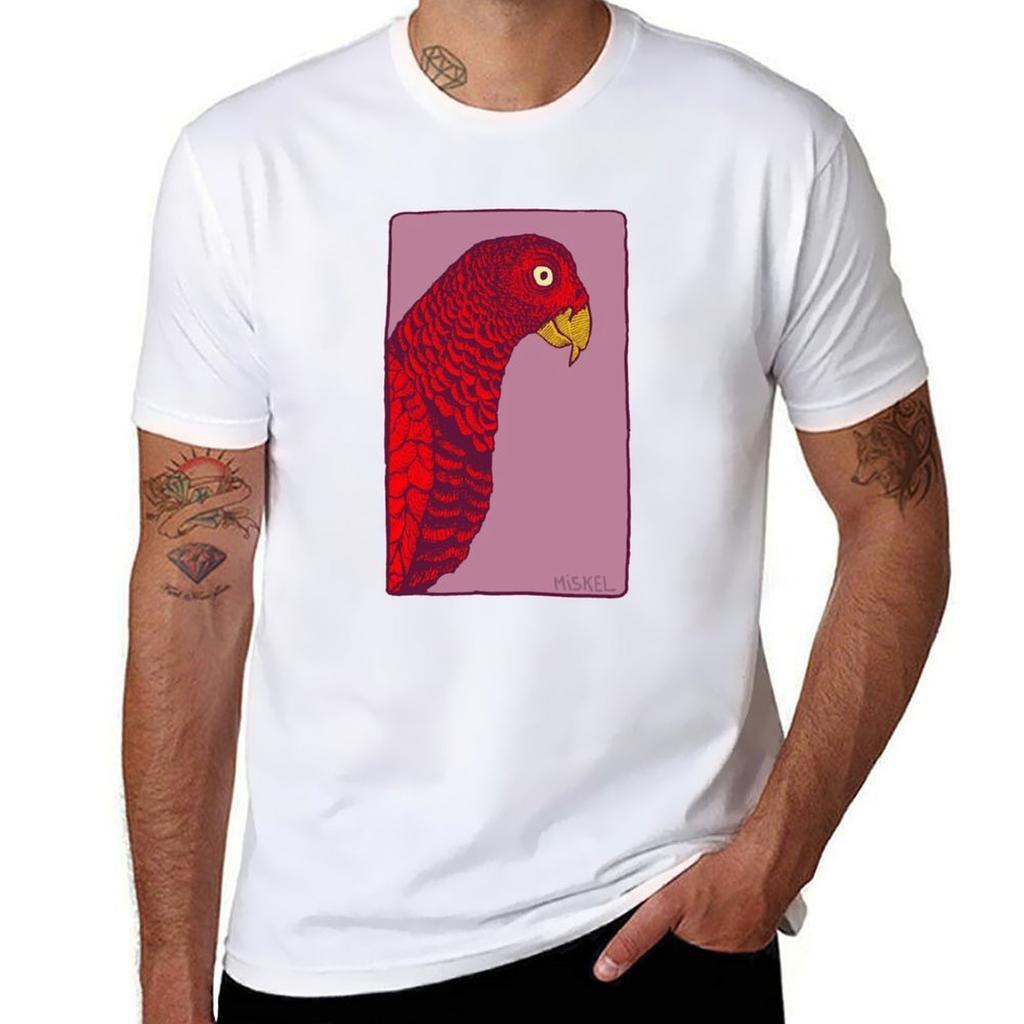 The Red Bird Tshirt Everyday Wear Basic Short Sleeve Top Tshirt