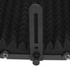 Foldable Mic Sound Absorbing Foam Reflector Adjustable Angles Portable Vocal Booth  for Recording