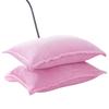 Flannel pillowcase, 48x74cm, solid color, autumn and winter, flannel, warm, plus, velvet pillowcase, large bed