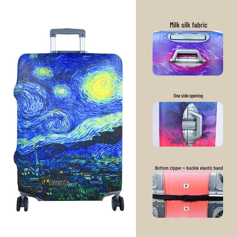 Waterproof Wear-Resistant Elastic Suitcase Protective Cover