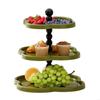 Retro Jewelry Display Rack Flower Shape Cupcake Serving Stand Tiered Serving Trays  Living Room