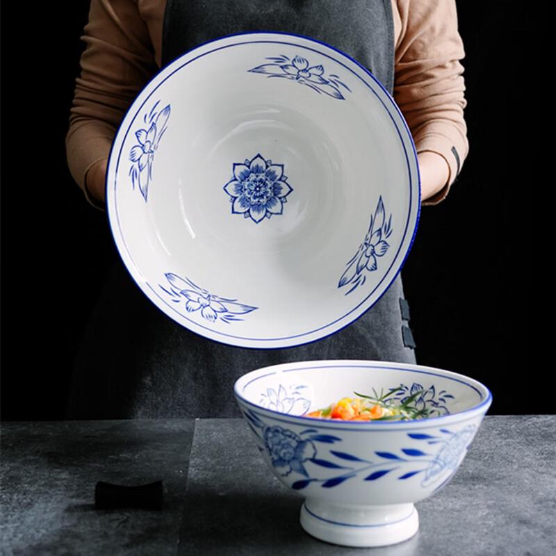 Thickened Ceramic Soup Noodle Bowl