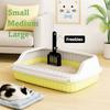 High Side Cat Toilet Anti-Splashing Cat Litter Tray Cat Litter Box  Prevent Sand Leakage Deodor