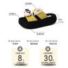 Fashion versatile cute cat cat thick bottom one-word drag female summer bow girl wear flat bottom slippers cool slippers