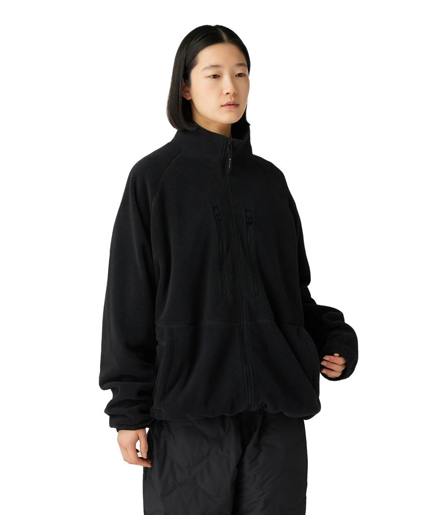 Snow Peak Fleece Jacket Size S Water-Repellent JK-25AU020, Outerwear, Men's/Women's, Black,