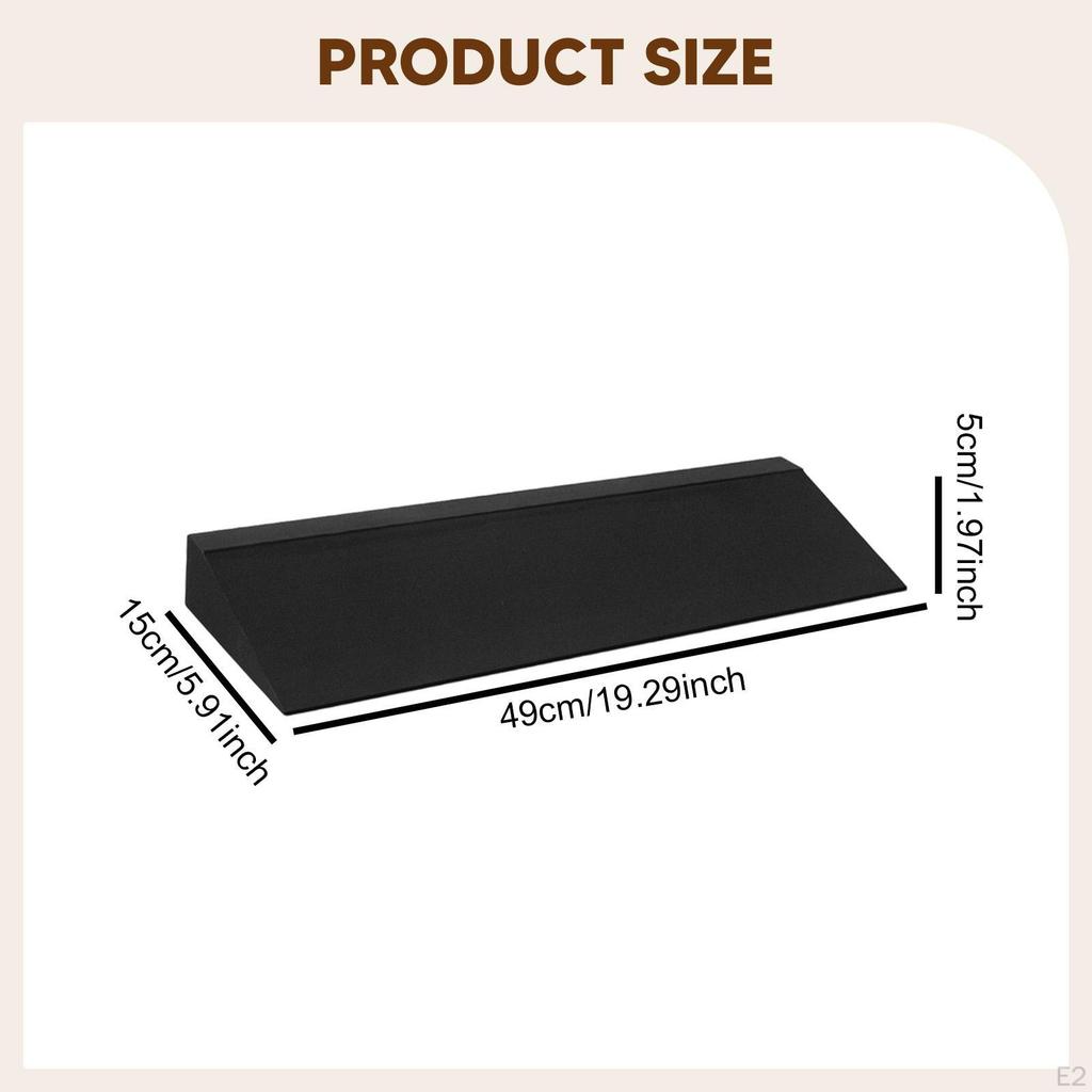Squat Wedge Block Nonslip Foot Incline Board for Practice Home Gym Balance