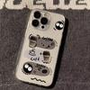 Coal Briquettes Coffee Is Suitable for Iphone15promax Mobile Phone Case Transparent Apple 16 Anti-drop 14pro Japan and Korea 13/12
