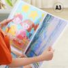 60Pocket A4 A3 File Folder Picture Album Document Storage Bag Display Book Painting Drawing Paper Po Art Collection Organizer