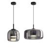 Italian Minimalist Glass Pendant Light for Bar, Study, Bedroom, or Bedside. Nordic Style, High-End, Simple Design.