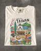 Taiwan Retro Reise Souvenir T-Shirt, Taipei 101 Nachtmarkt, Comfort Colors Shirt