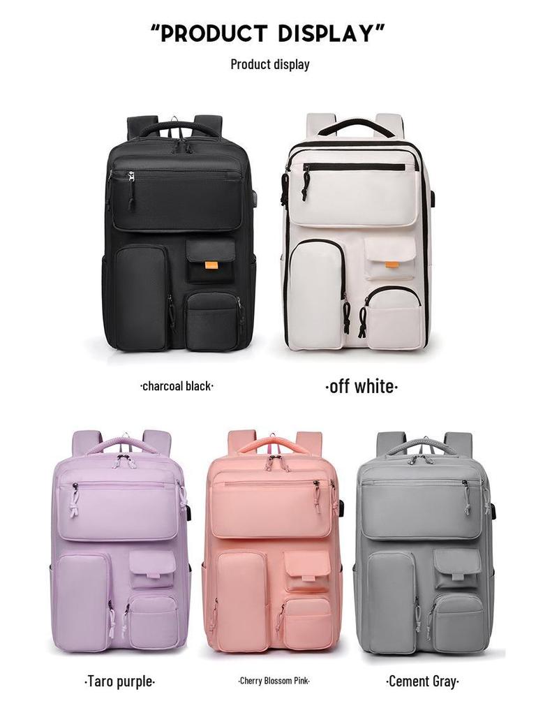 New Large Capacity Multifunctional Backpack - Travel, Business, and Student Use