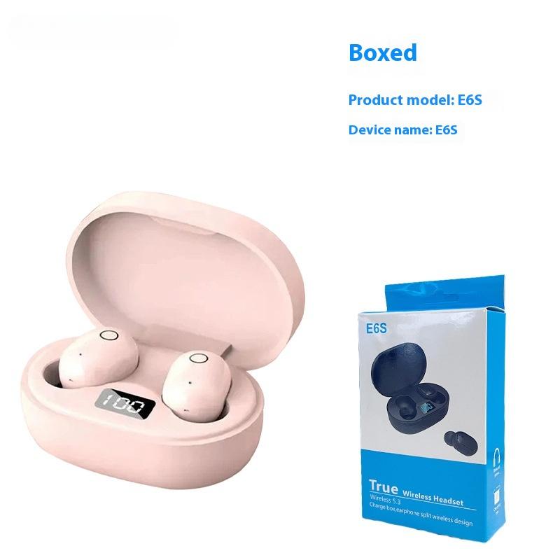 Damskie Słuchawki Bluetooth Bezprzewodowe Mini Słodkie Dziewczęce Wysoka Wartość Nie Ranią Uszu Wygodne Wysoka Jakość Dźwięku E6S