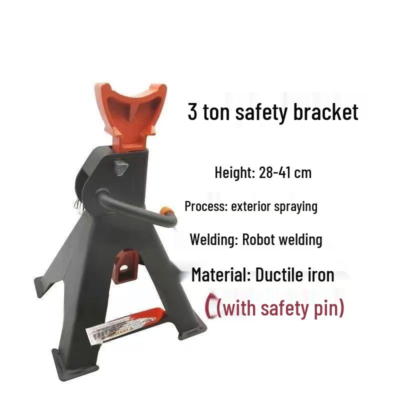 Heavy-Duty Tire Safety Bracket & Jack Stand for Auto Repair Tools