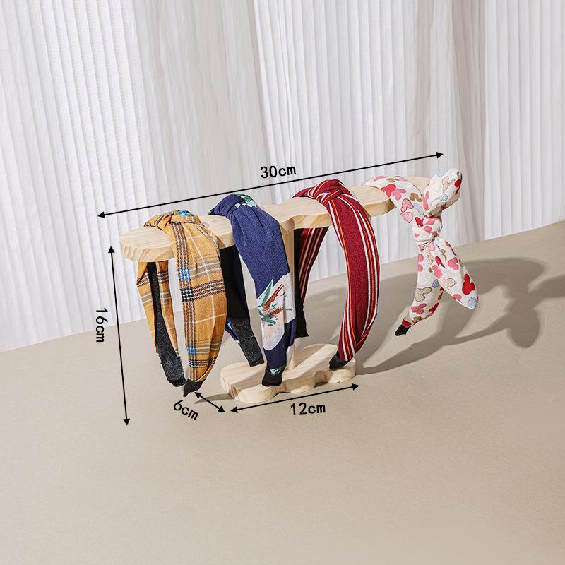 Wood Bracelet Bracelet Display Rack, Headrope, Hair Band, Jewelry Hanger, Bracelet Display Props, Live Stall Rack