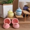 3D Embossed Pattern Snowflake Candle Cup Mold Ball Shape Berry Embossed Jar Mold  Easy Demold