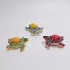 Mini Sea Turtle Resin Charm 33mm Cute Turtle Figurines Aquarium Decor Phone Case Craft Supplies