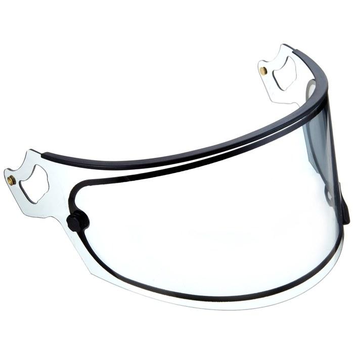 Arai Helmet Parts Double Lens Shield for VAS-V, Semi-Smoke, 011064, Multicolor