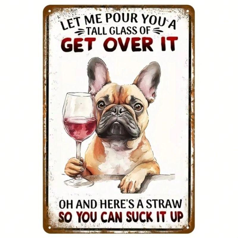 Metal Wall Art Decor Sign 20x30cm Hanging Plaque