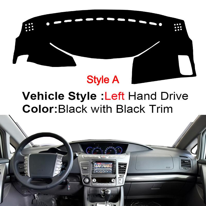 Car Inner Dashboard Cover For Ssangyong Rodius 2007 - 2018 Auto Dash Mat Carpet Cape Sun shade Dashmat Pad