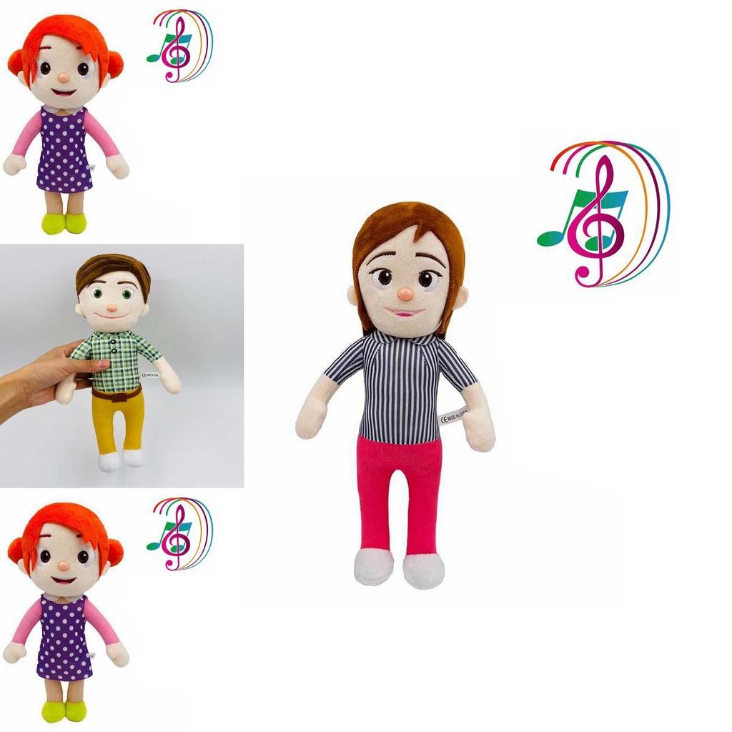 Adorable Cocomelon Music Plush Toy With Educational Features For Kids' Delight