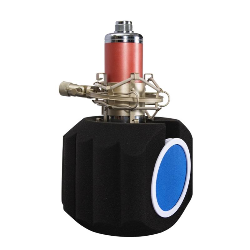 High Density Sponge Cover with Noise Cancellation for Microphone Suitable for Multiple Recording Application