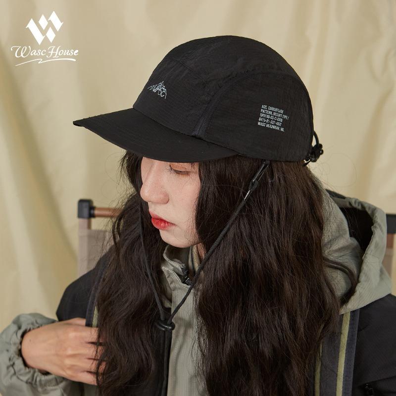 Mountain quick-drying baseball caps camping men's and women's outdoor waterproof sunscreen caps big head functional fishing caps summer