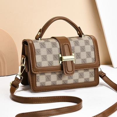 Bag Women's New Fashion and High-end Women's Bag Small Square Bag Versatile Women's Bag Single Shoulder Messenger Bag Tide