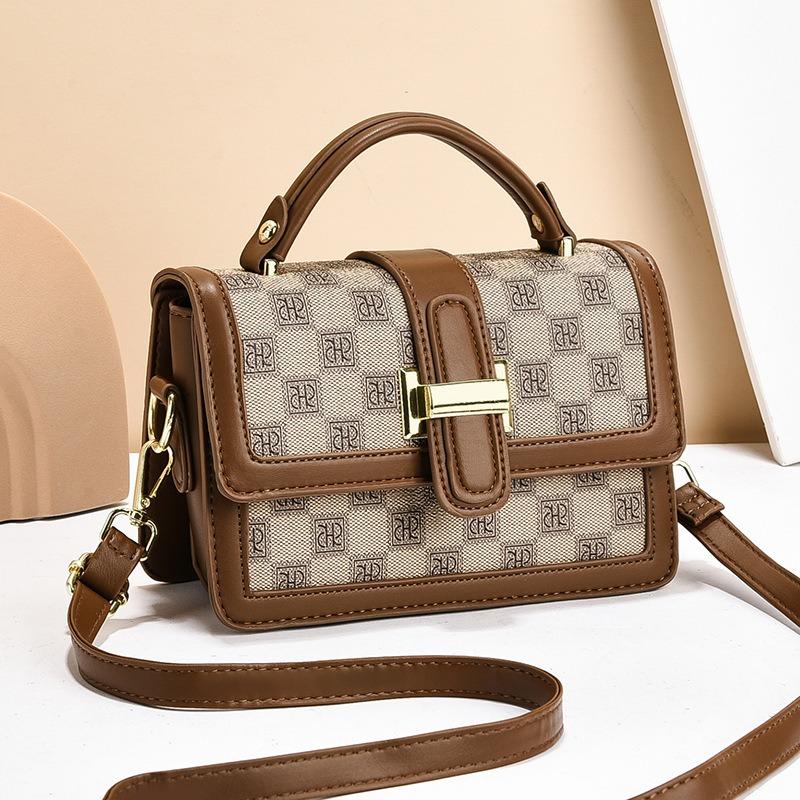 Bag women's new fashion and high-end women's bag small square bag versatile women's bag single shoulder messenger bag tide